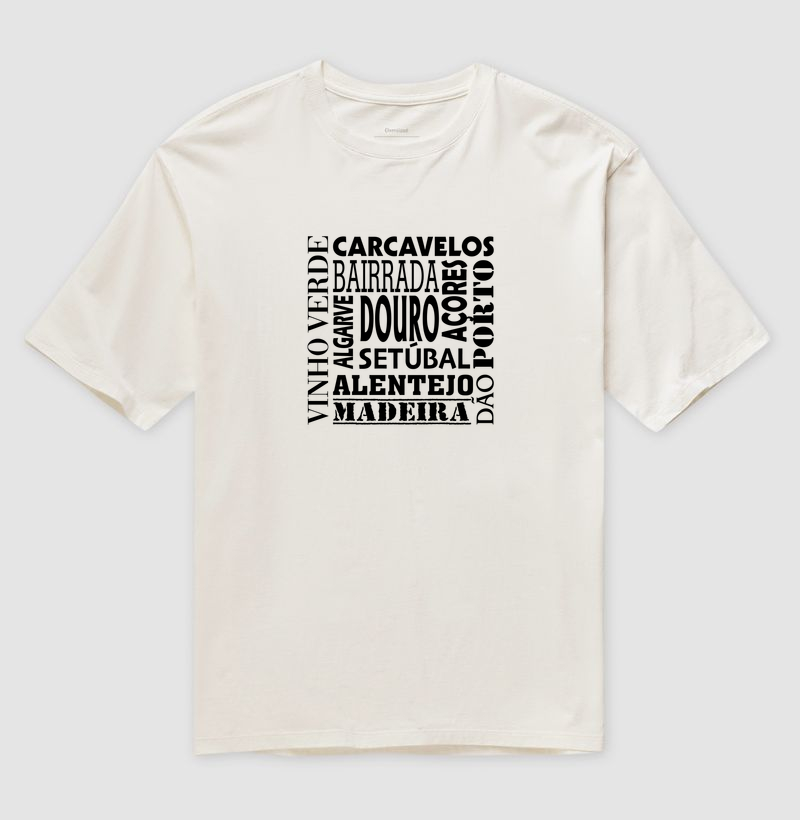 Wine Origins - Portugal - Camiseta Oversized