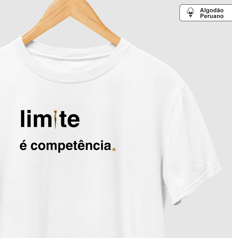 limite é competência.
