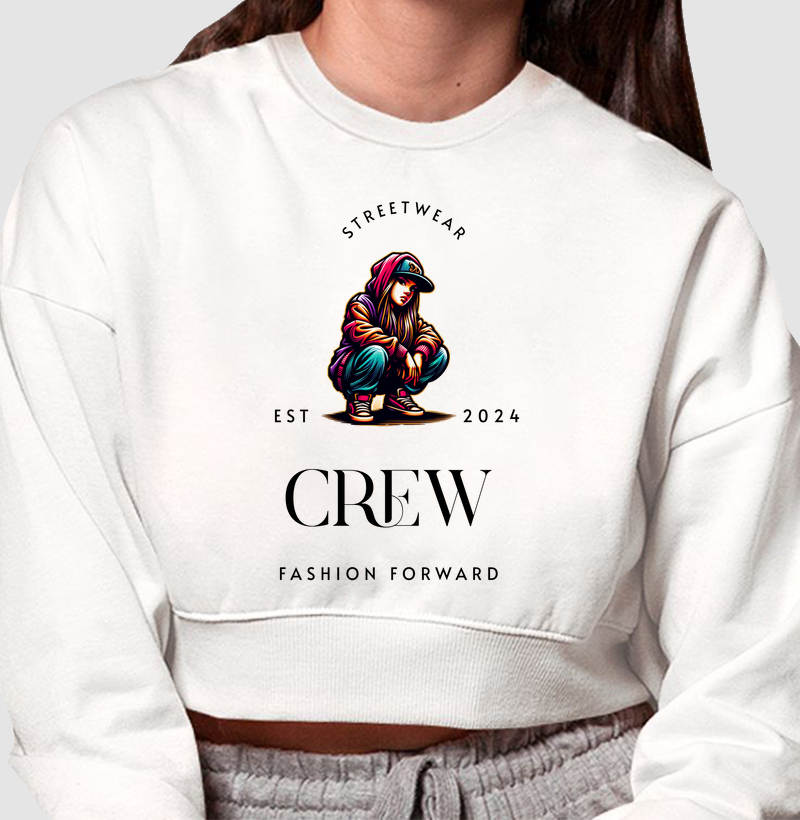 Cropped Moletom - Fashion Forward 