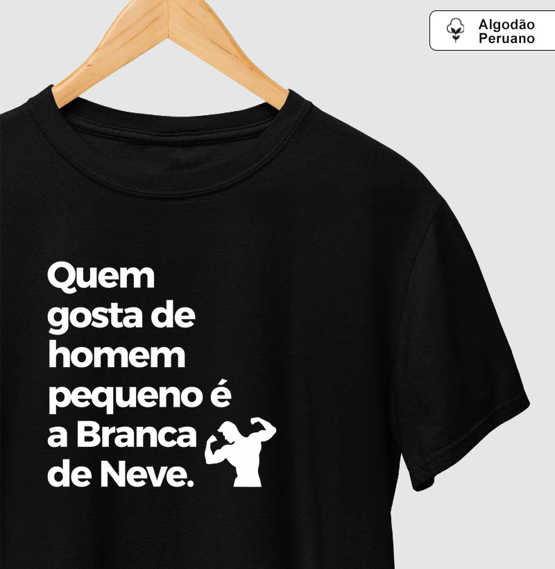 Quem gosta de homem pequeno