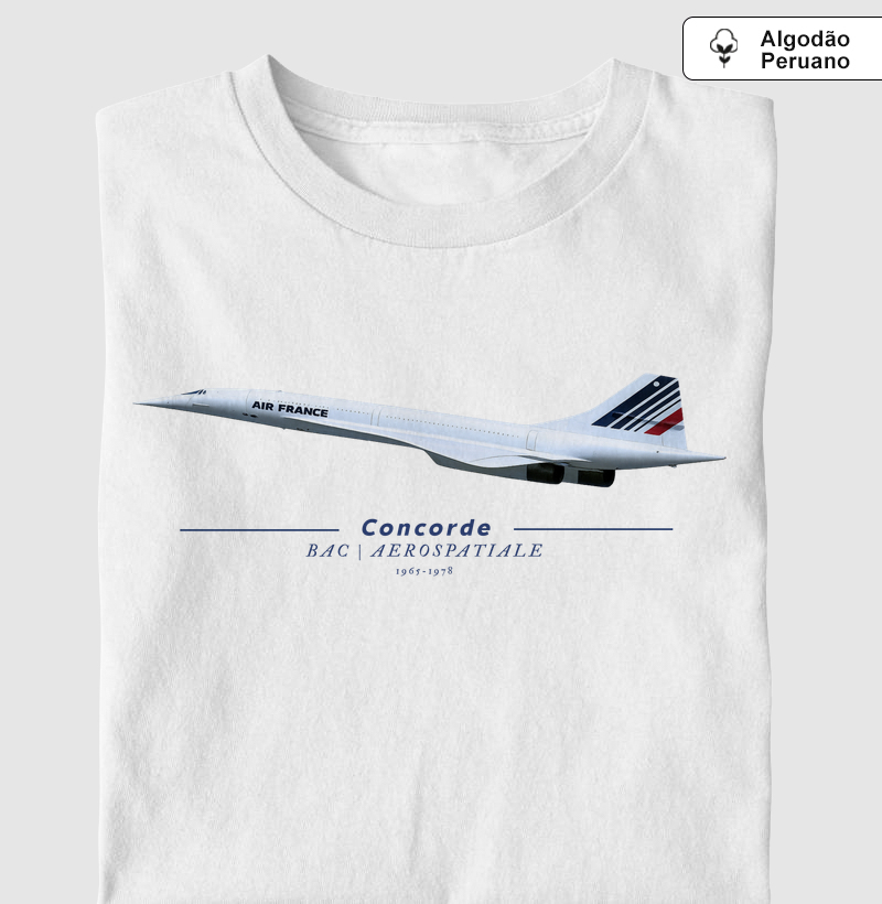Concorde - Air France | Algodão Peruano