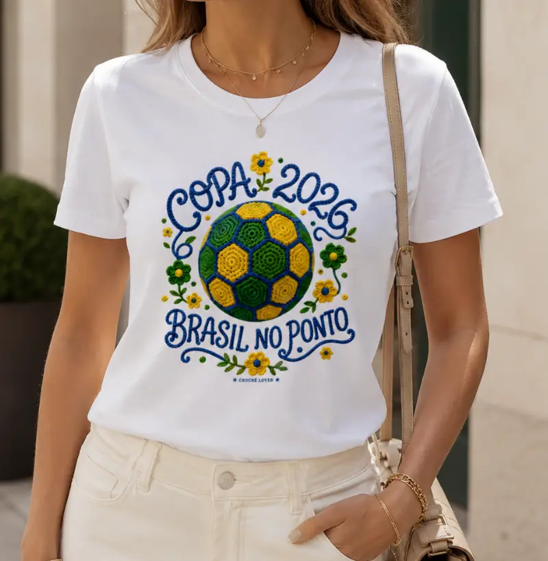 Camiseta Copa 2026 Brasil No Ponto