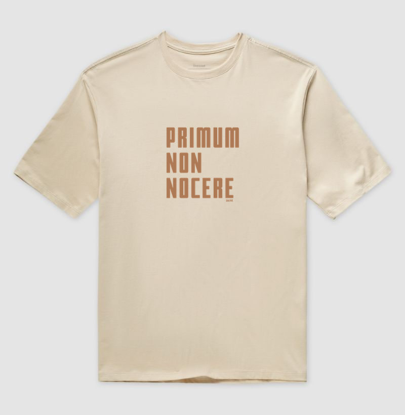 Primum non nocere - Camiseta Oversized