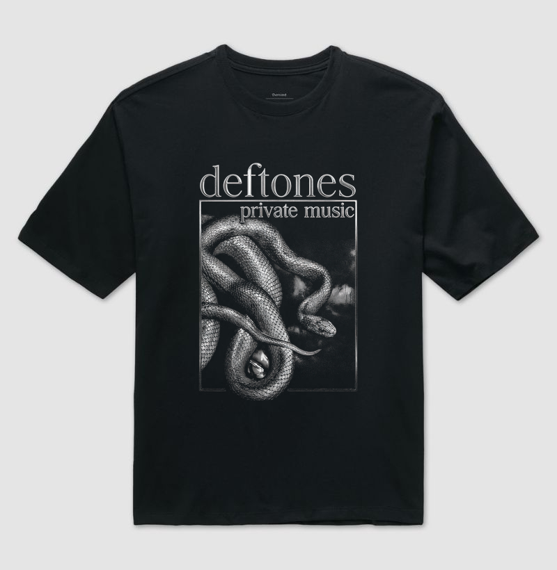 Oversized Unissex - Deftones