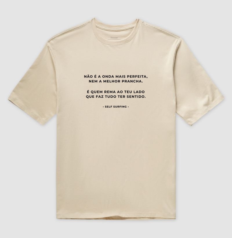 Quem Rema ao Teu Lado™ - Camiseta Oversized