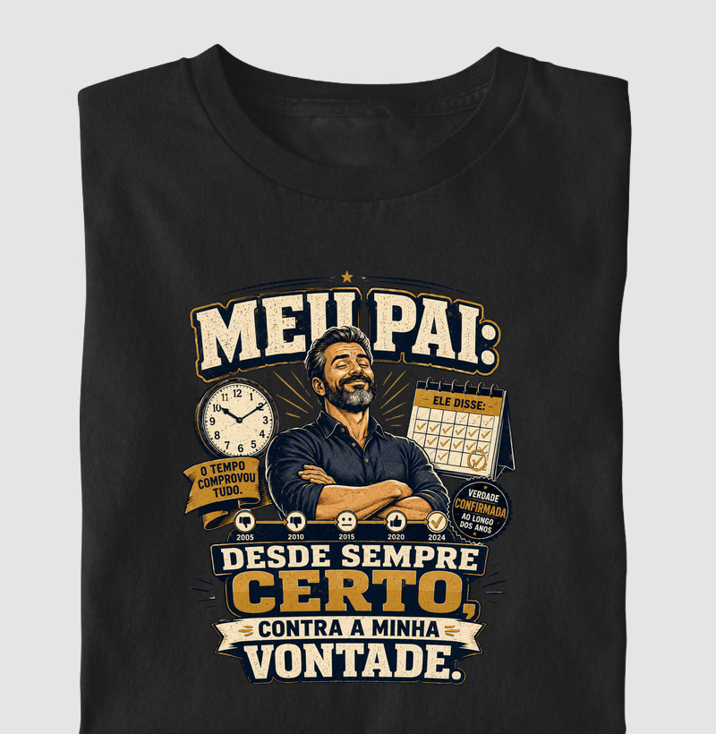 Meu Pai: Desde Sempre Certo, Contra a Minha Vontade