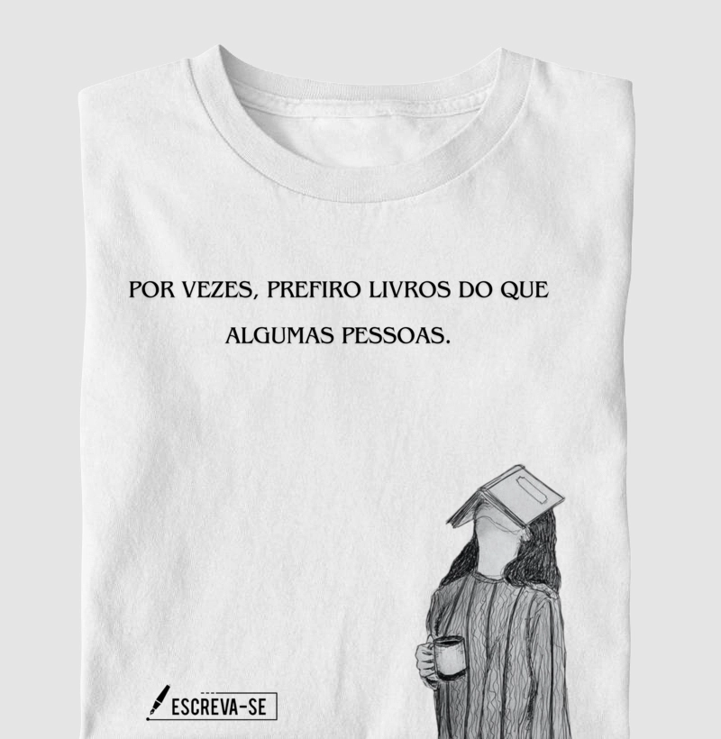 Por vezes, prefiro livros do que pessoas