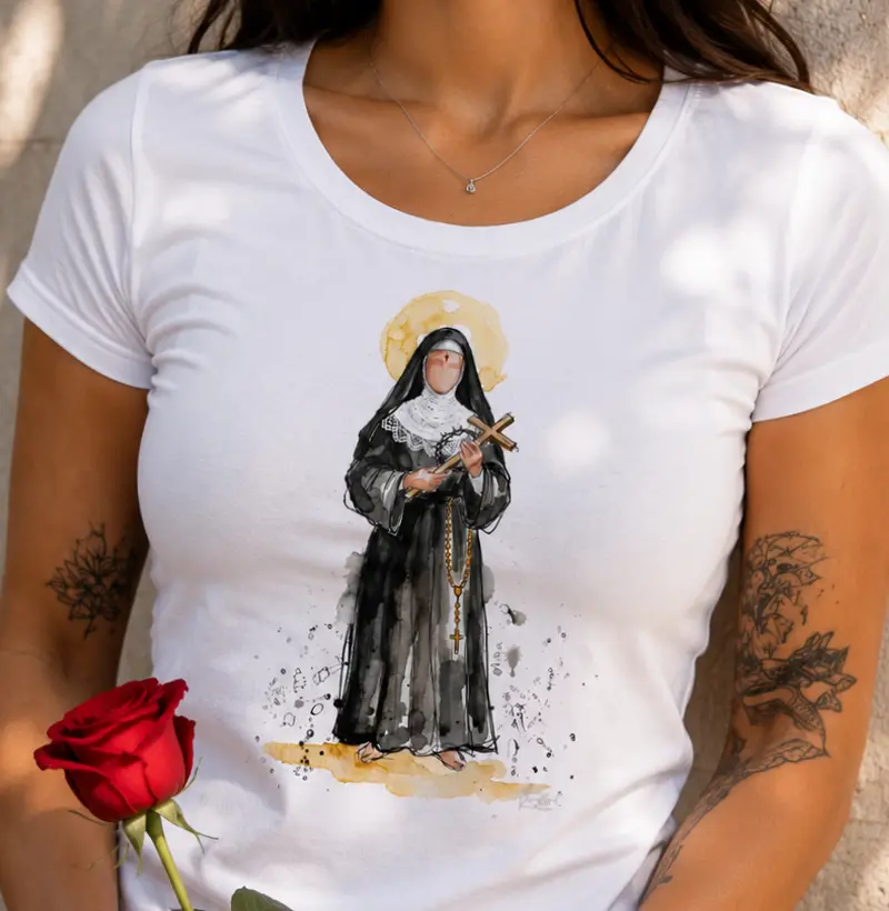 Rita de Cássia pintura