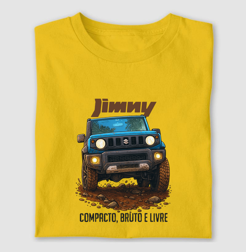 Jimny Compacto, bruto e livre