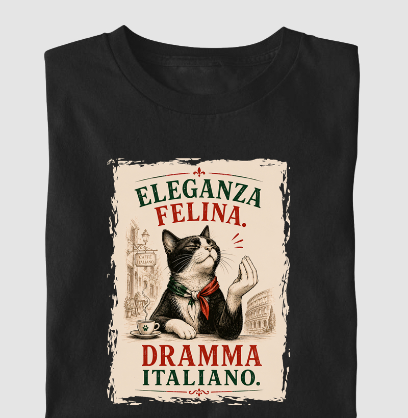 ELEGÂNCIA FELINA, DRAMA ITALIANO