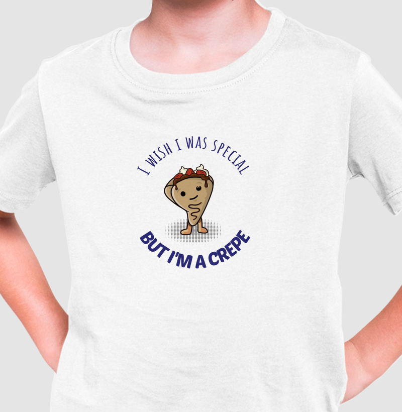 Crepe - Camisa Infantil