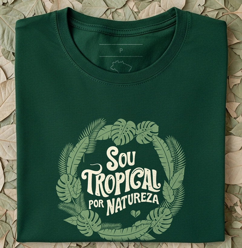 Sou tropical por Natureza 