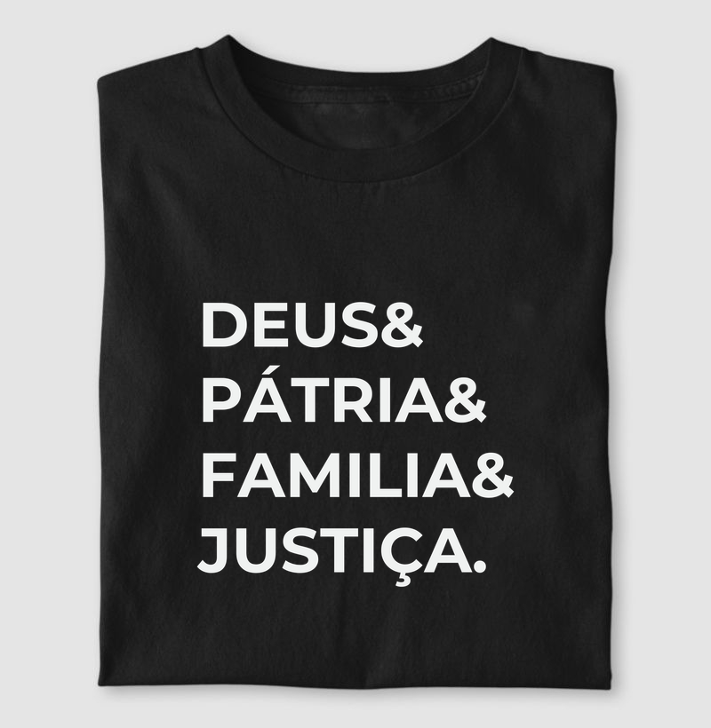 Deus pátria familia e justiça