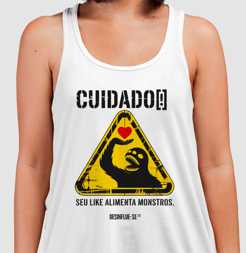 CUIDADO[!] SEU LIKE ALIMENTA MONSTROS.