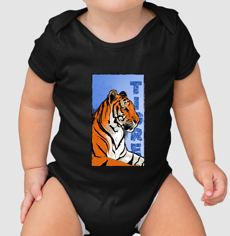 Body Infantil O Tigre