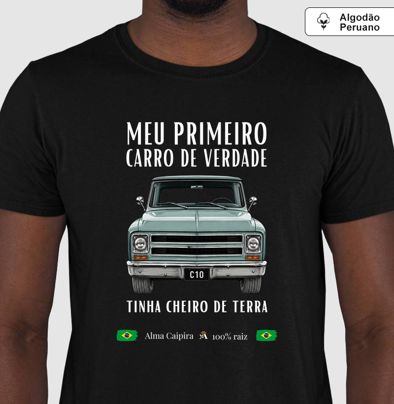 Meu primeiro carro de verdade tinha cheiro de terra