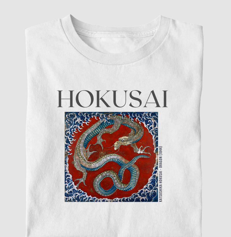 Dragon 1844 - Katsushika Hokusai