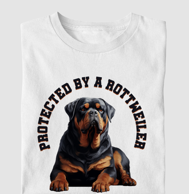 Protected by a Rottweiler 