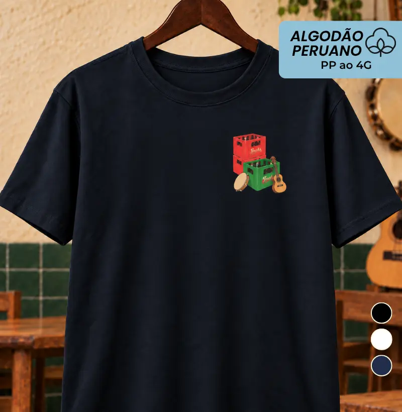 Kit Pagode de bolso - Camiseta Algodão Peruano