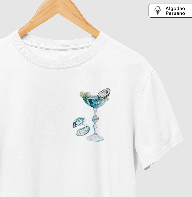 Camiseta Enfim, Ostras mini - por Enfim