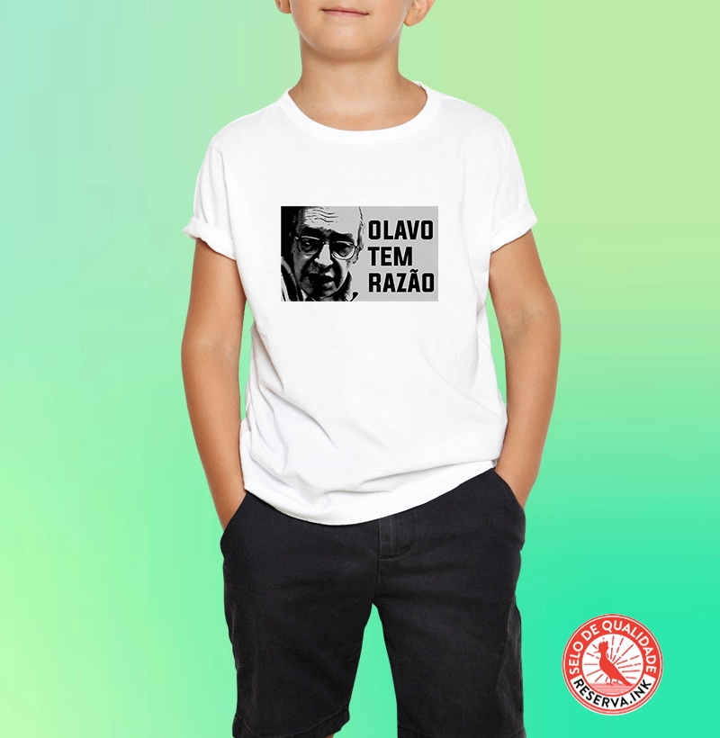 Camiseta Kids Ele tem Razão