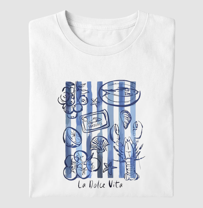 Camiseta Algodão Premium - La Dolce Vita