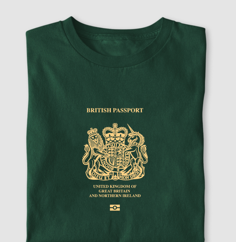 Passaporte Britânico - Inglês