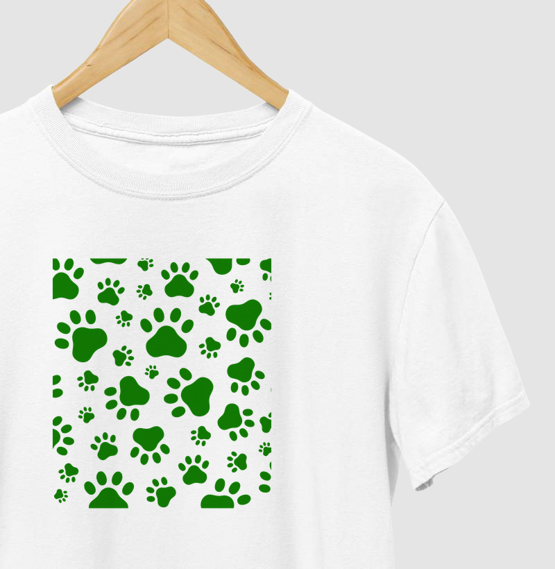 Camiseta Pegadas Brasil | Signature Pet Edition