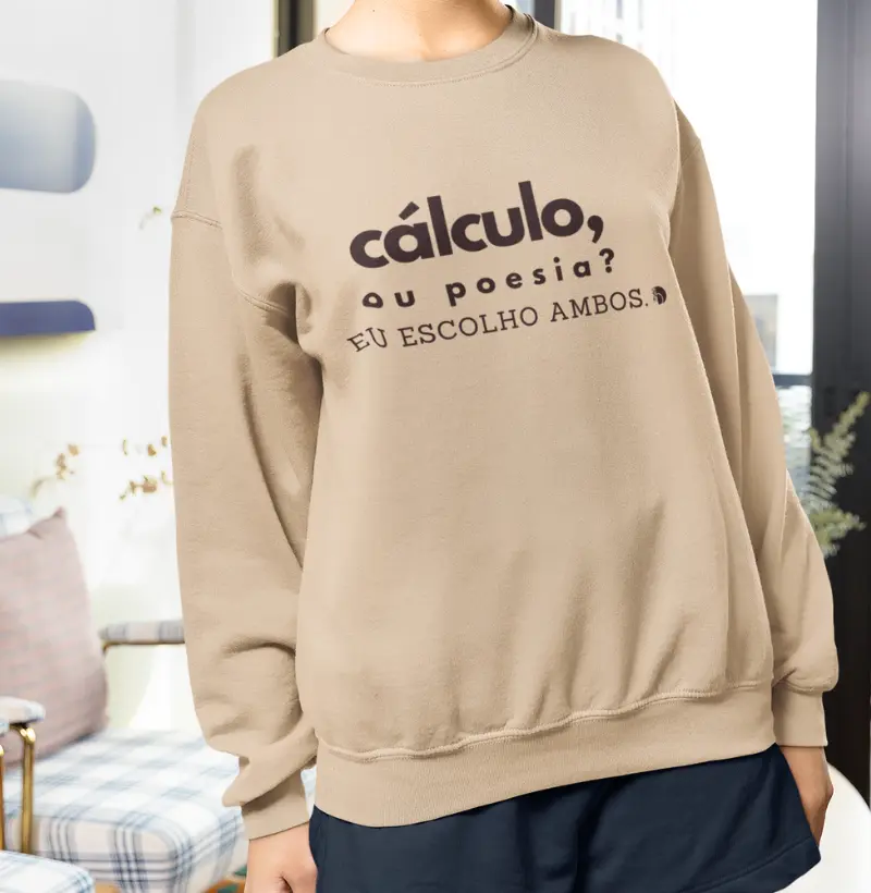 Cálculo ou poesia? Eu escolho ambos