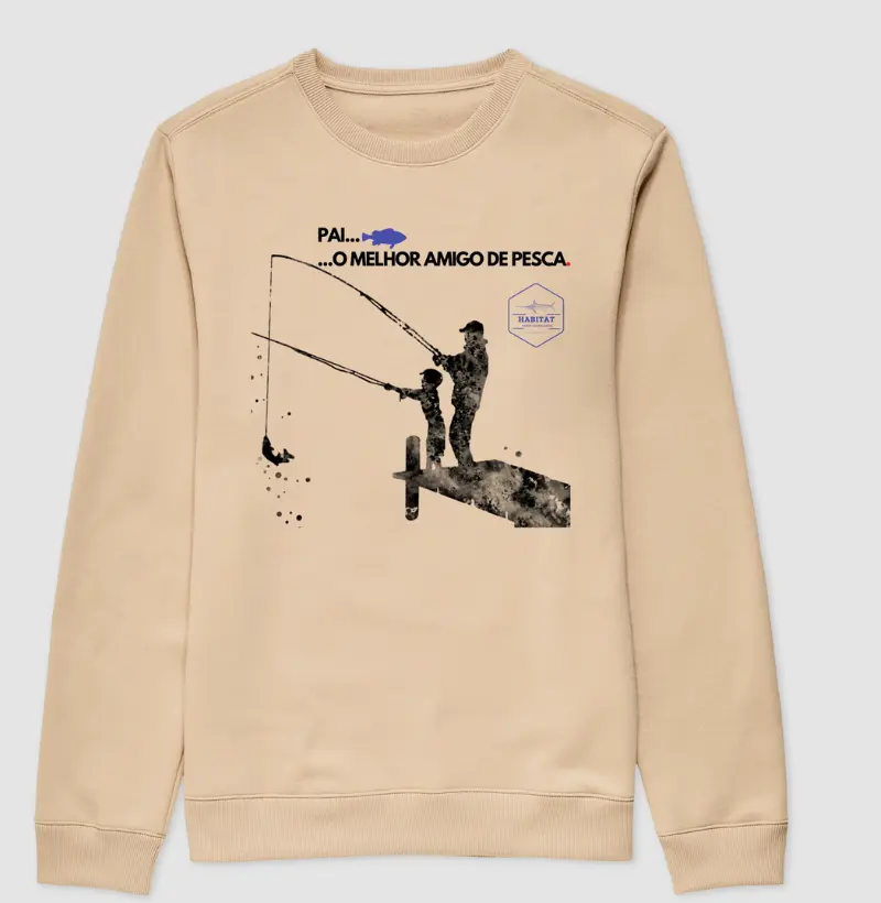 PAI AMIGO DE PESCA SUÉTER