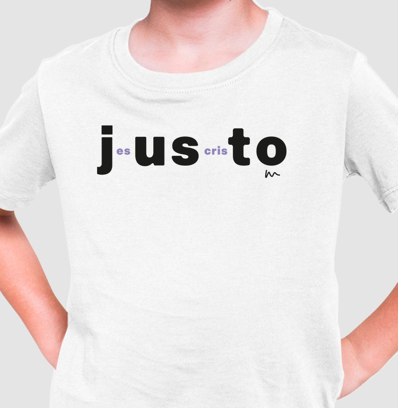Camiseta infantil 'Justo'