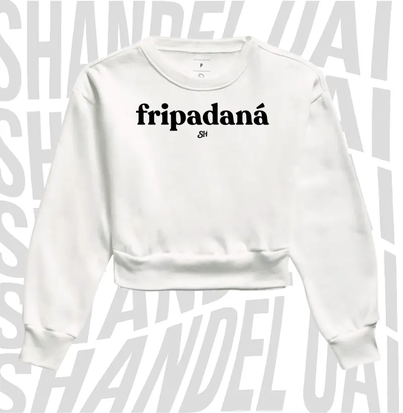 Fripadaná - Cropped Moletom
