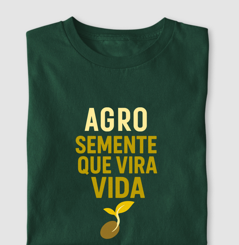 Agro semente que vira vida