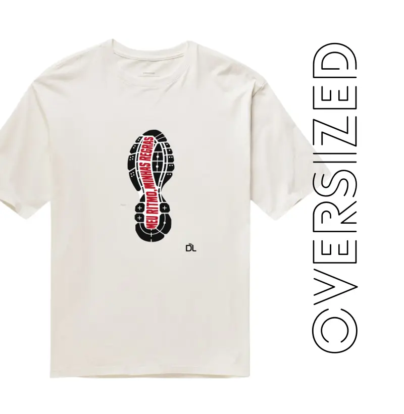 Meu Ritmo - Camiseta Oversized