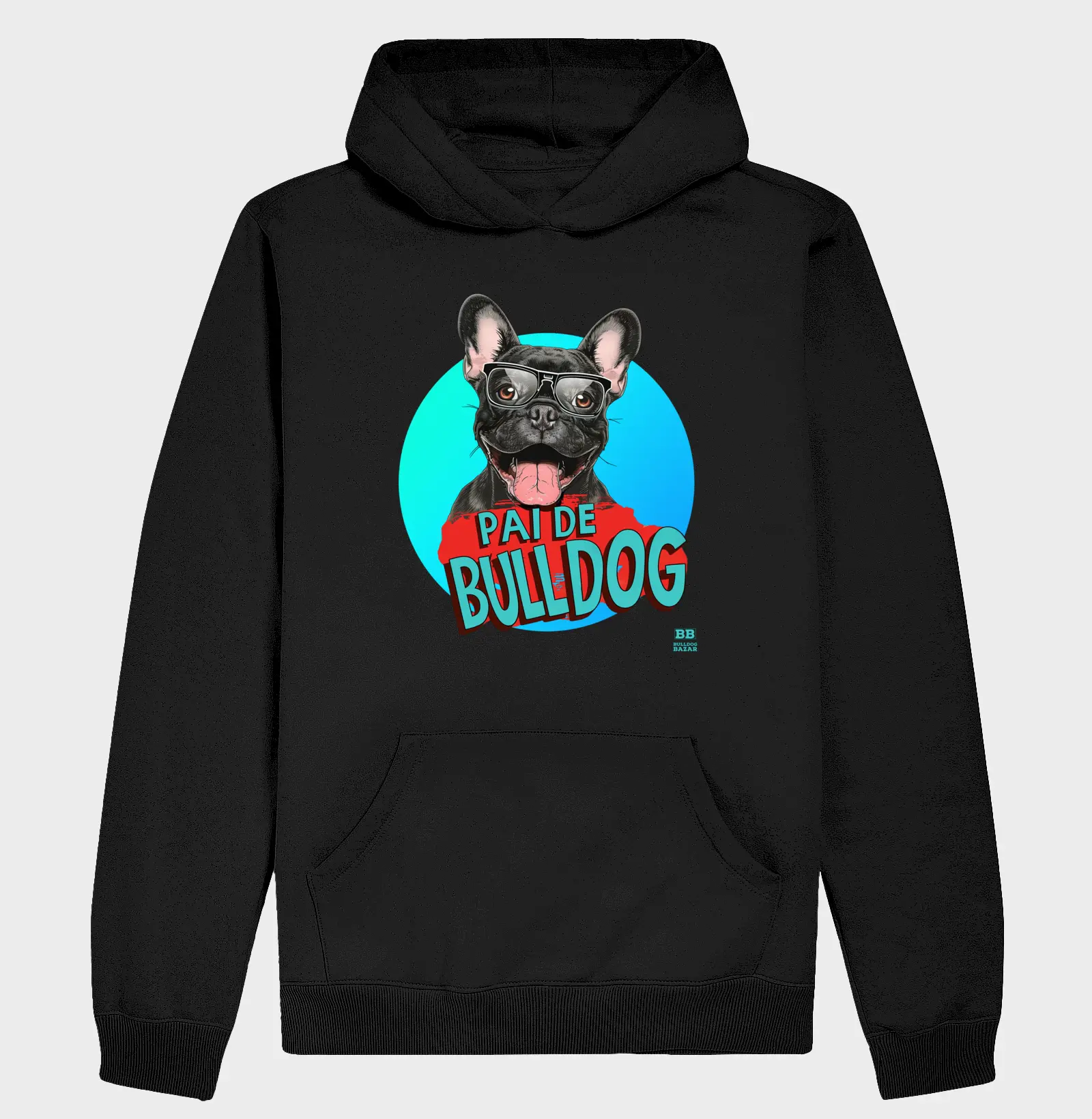 Moletom Bulldog Frances "Pai de Bulldog V"