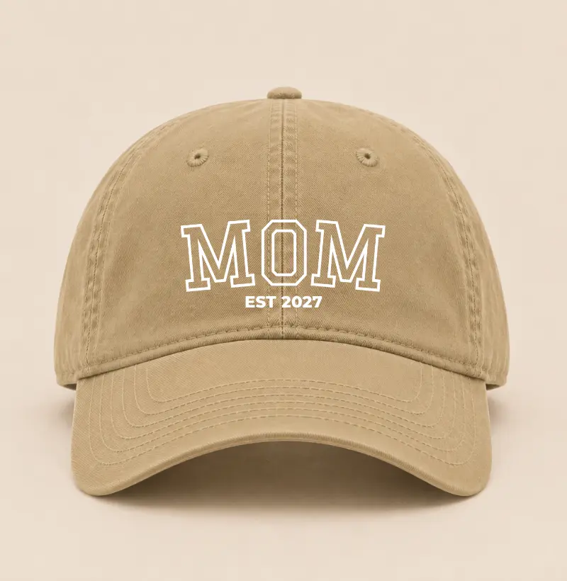 Mom Est. 2027 (mãe - inglês) (boné)