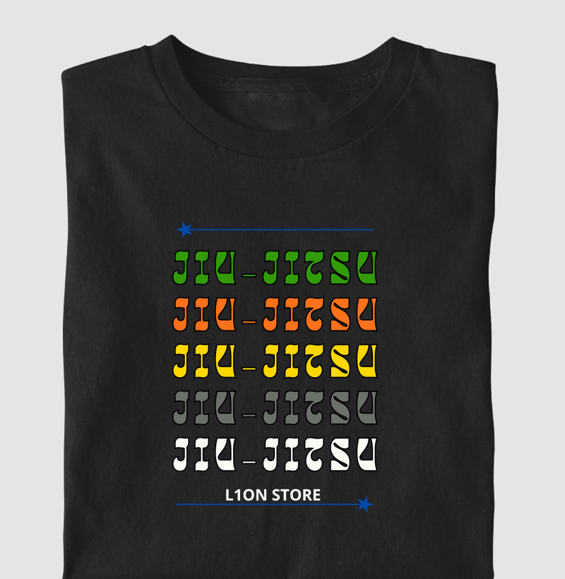 Cores das faixas infantis do Jiu-Jitsu - L1ON STORE