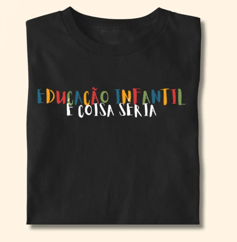 Camiseta Educação Infantil | Lançamento