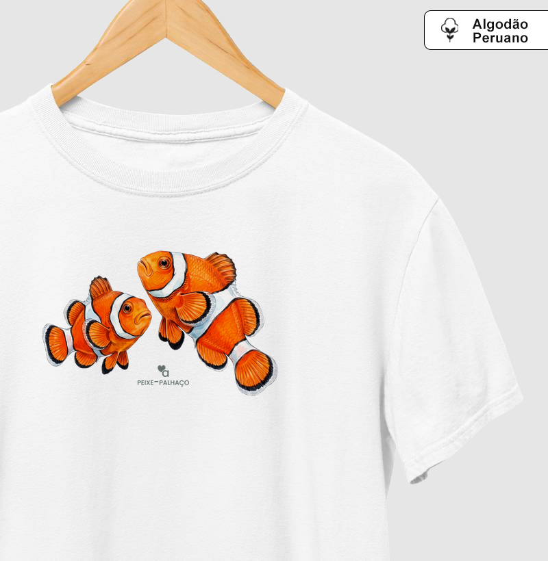 Peixes - Palhaço - Algodão Peruano