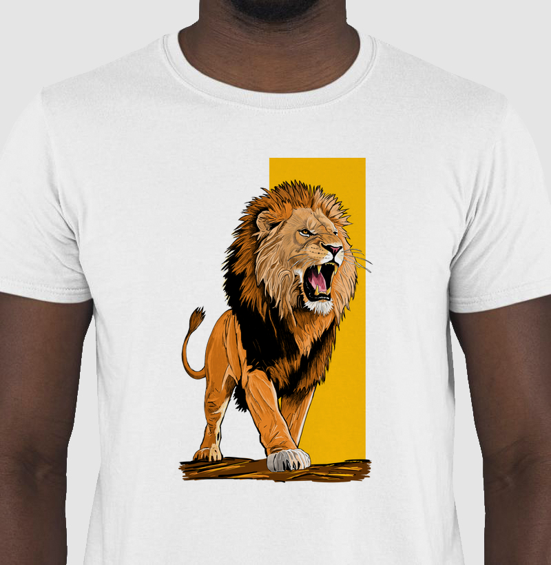 Camiseta O Rugido do Leão