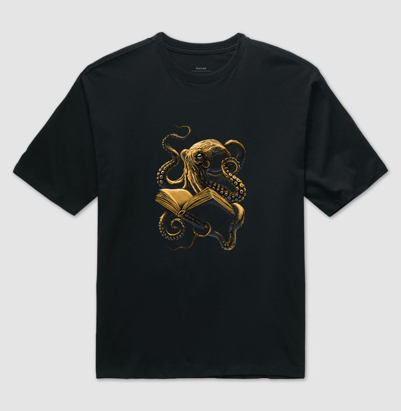 Polvo Leitor - Camiseta Oversized