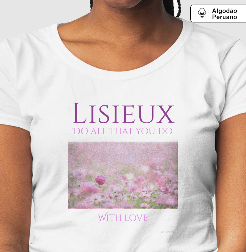 Camiseta Santa Teresa de Lisieux