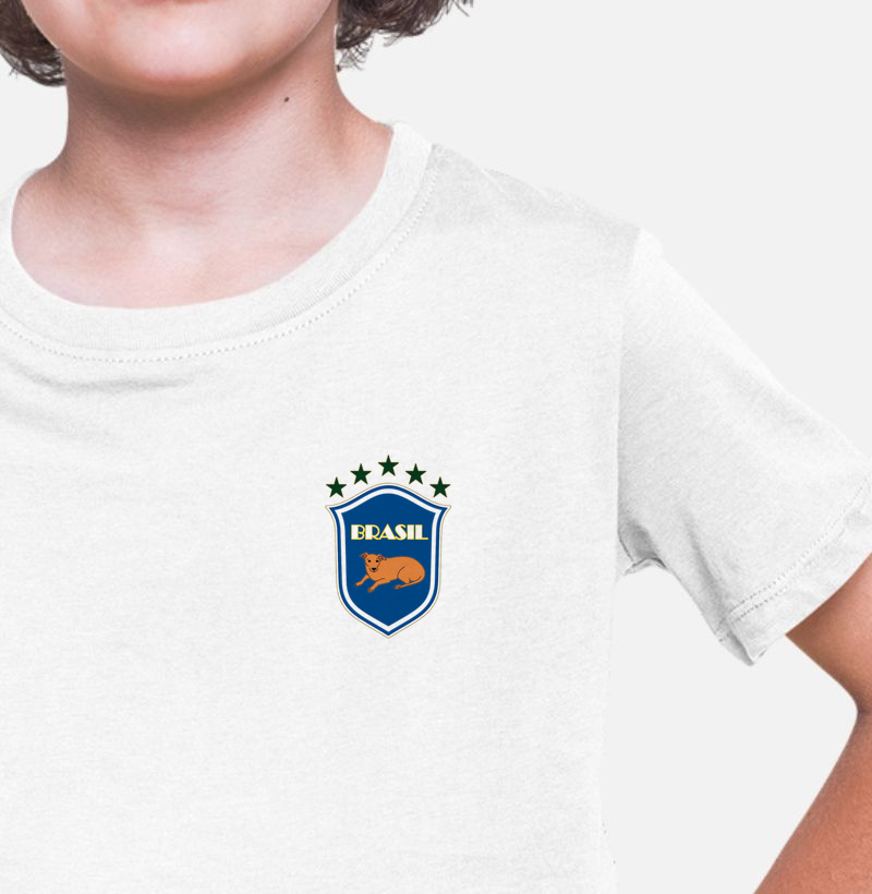 Camiseta Infantil Craque de Rua