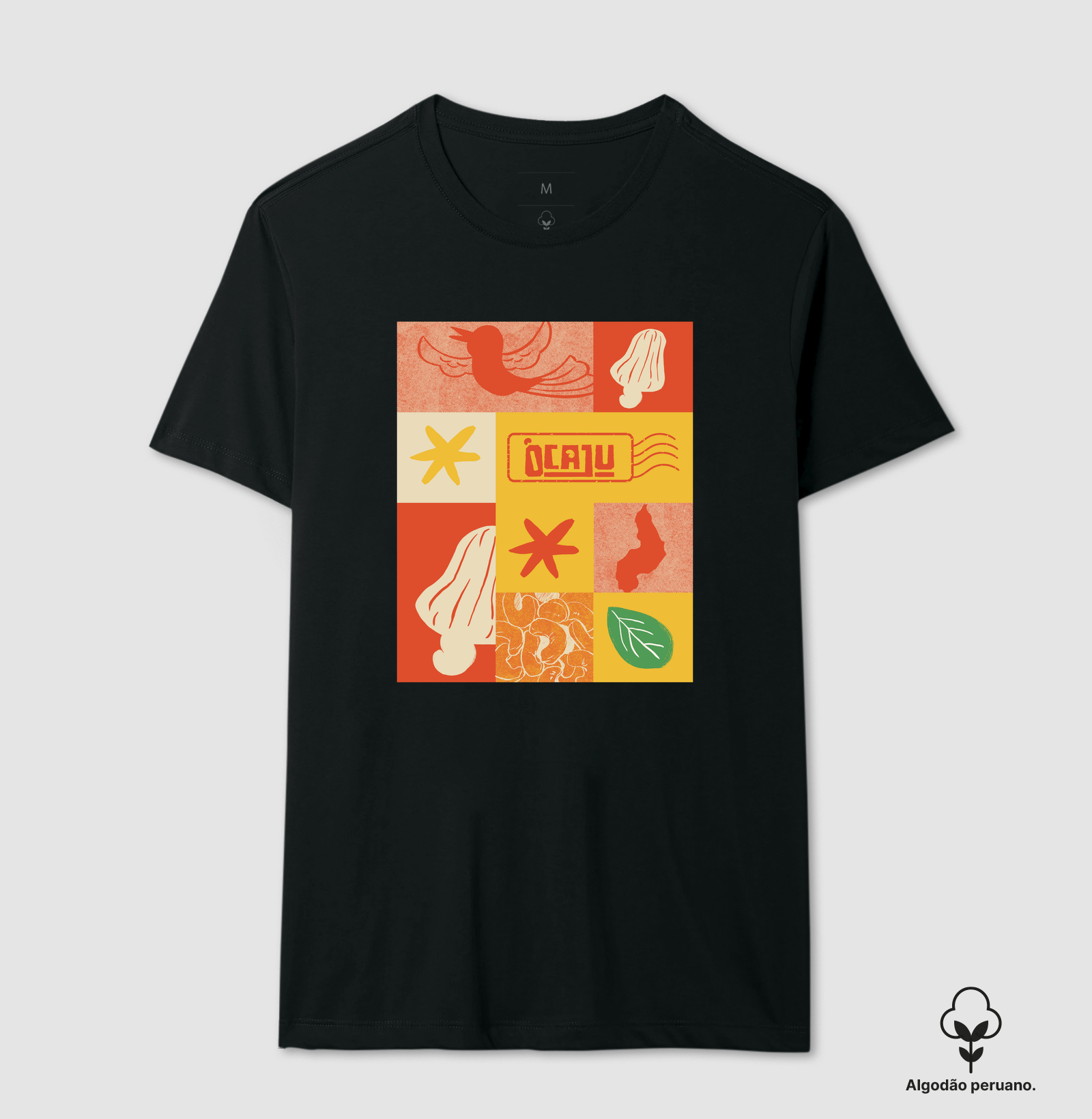 Postal Nordestino - Camiseta Algodão Peruano