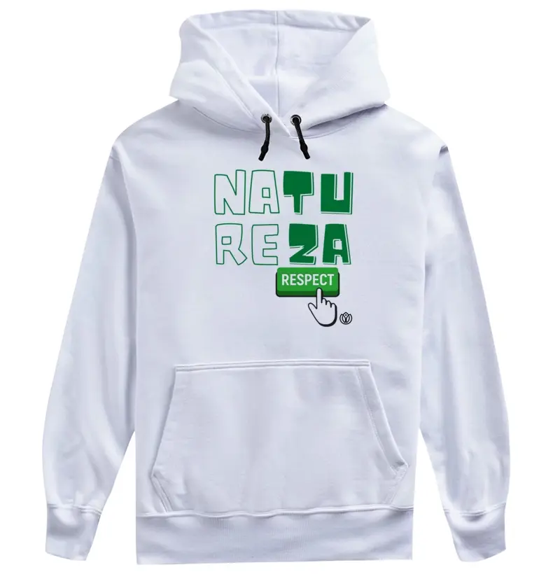 moletom natureza respect