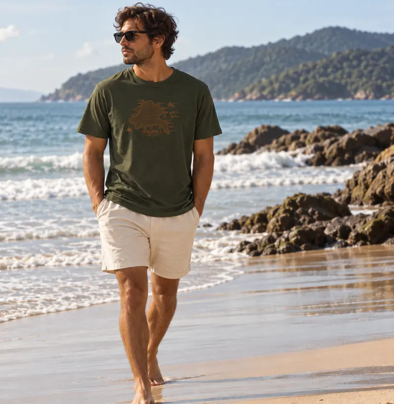 CAMISETA ILHABELA - Camiseta Algodão Peruano