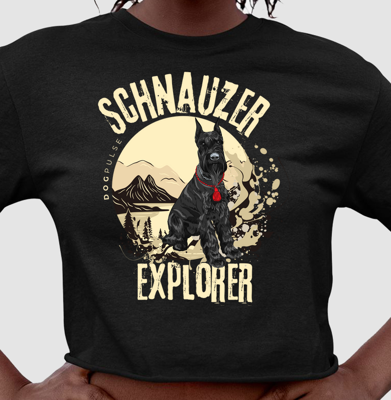Cropped Dog Pulse Schnauzer Explorer – Noble Adventurer