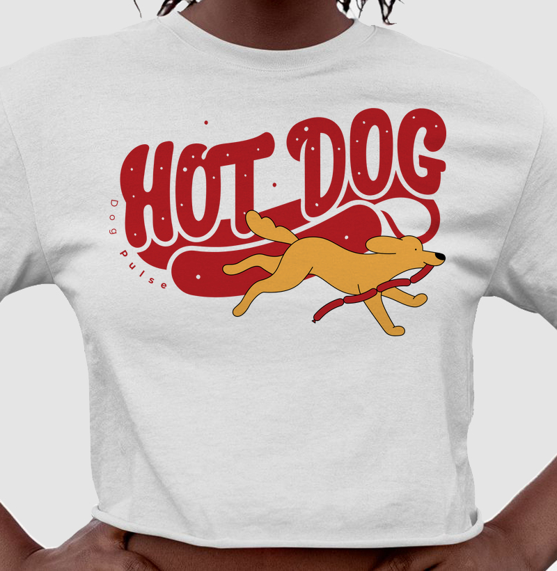 Cropped Dog Pulse Hot Dog - Dogão Raiz