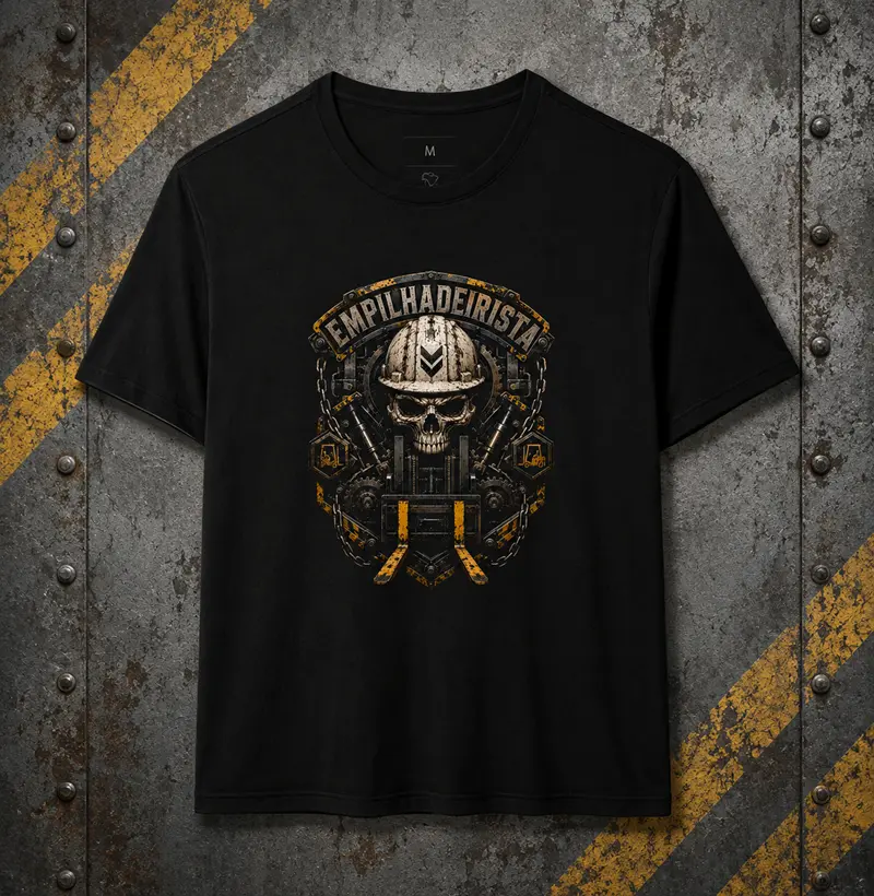 Escudo Empilhadeirista  - Camiseta