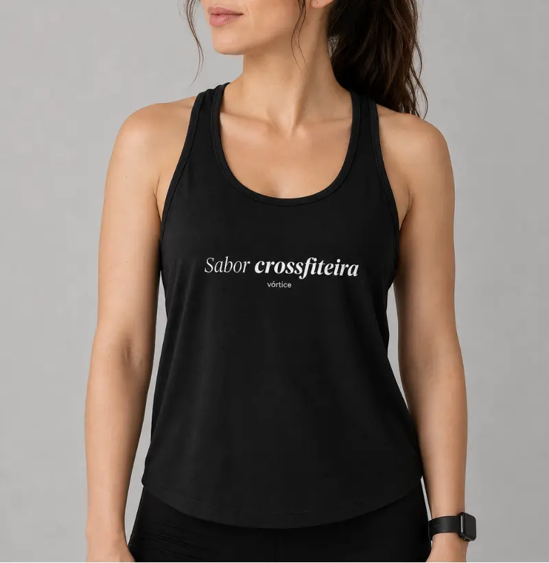 Regata unissex - Sabor crossfiteira